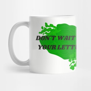 LETTUCE - Funny Translation Error Mug